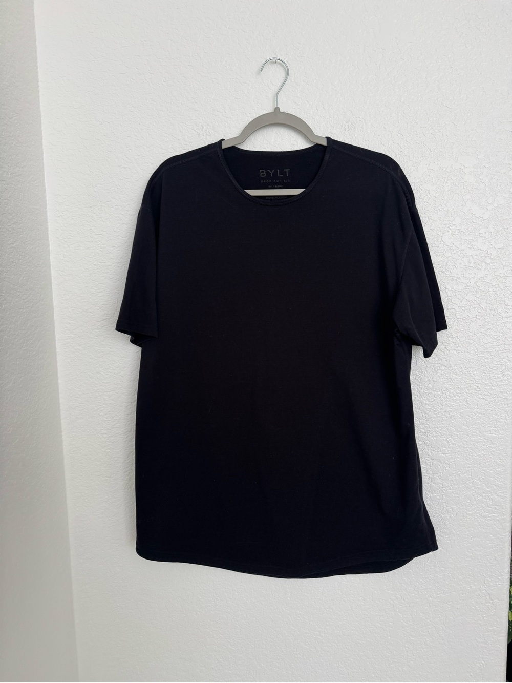BYLT Basics Men's Black Crewneck T-Shirt